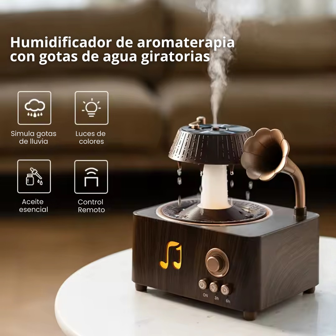 RetroHaze™ - Humidificador Vintage Aromatizante